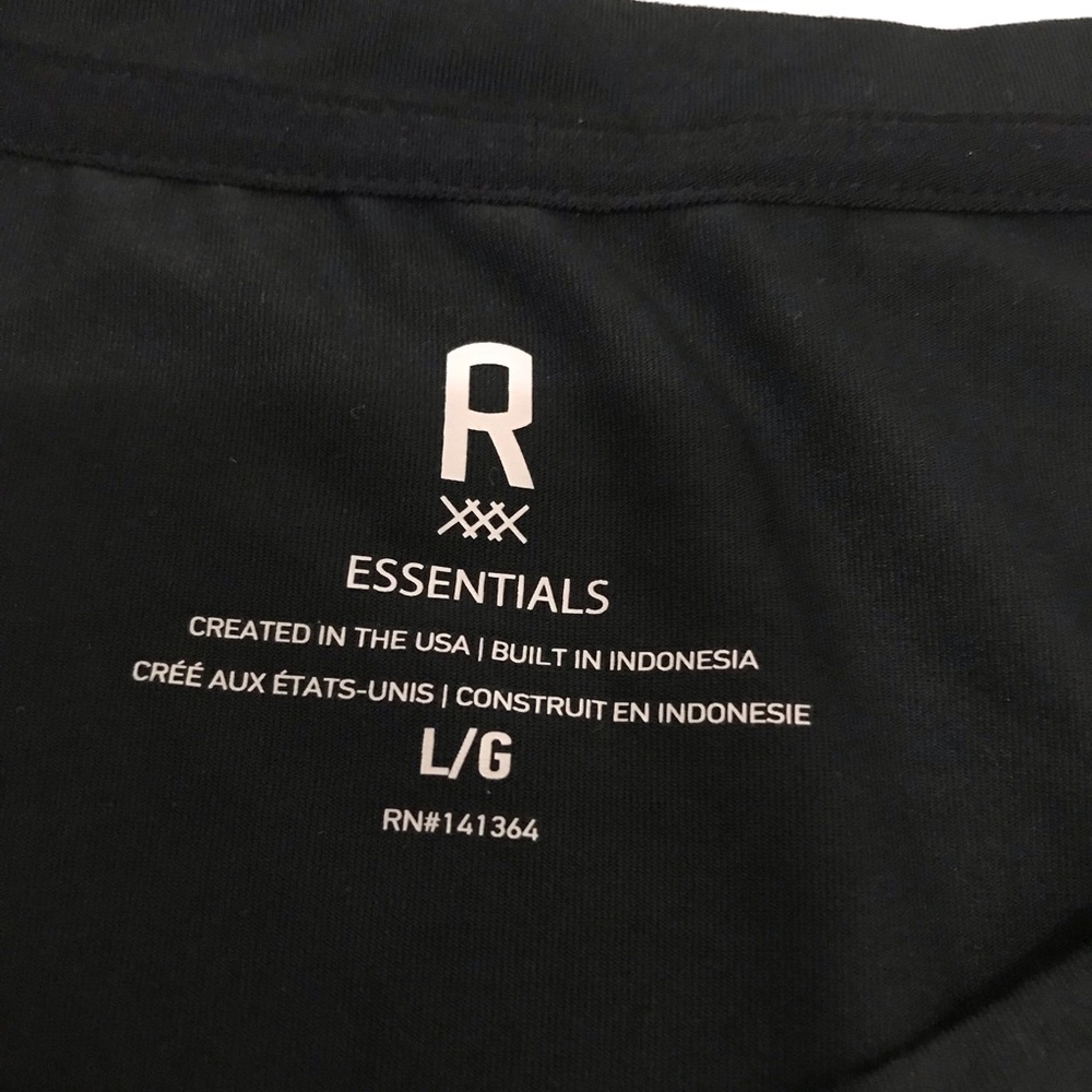 Rhone Essentials Training Tee Style: 101021 Black… - image 5